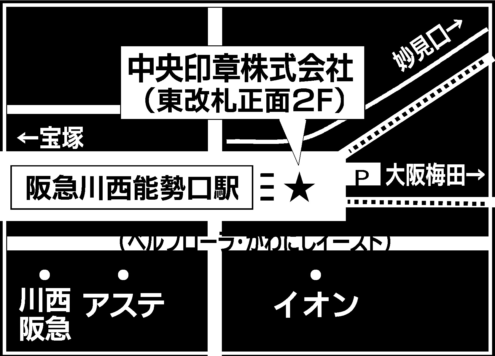 kawanisi store Map